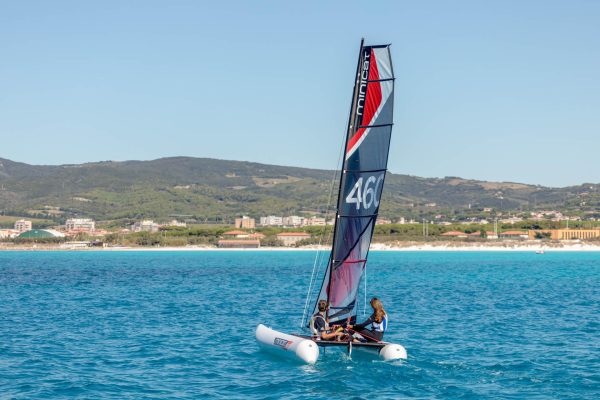 MiniCat, Un catamaran gonflable et transportable